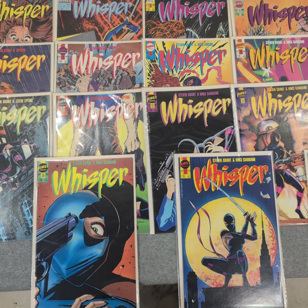 Whisper First Comics Lot 1-37 + Special Steven Grant Steve Epting Ninja - Picture 5 of 8
